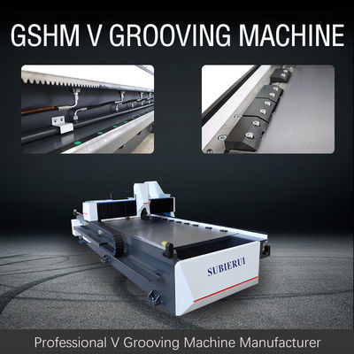 quality  CNC V Grooving Machine With Hydraulic Foot Drive For Door - Model 1225 factory