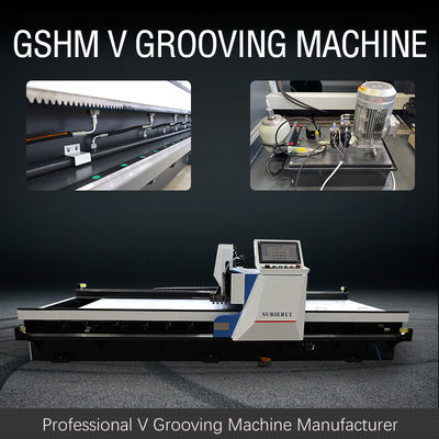 Metal Curtain Wall CNC V Cutting Machine Signage Sheet Metal Grooving Machine 1532