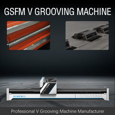 CE Automatic V Grooving Machine For Stainless Steel 1225 V Groove Cutting Machine