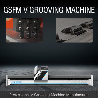 CE Automatic V Grooving Machine For Stainless Steel 1225 V Groove Cutting Machine