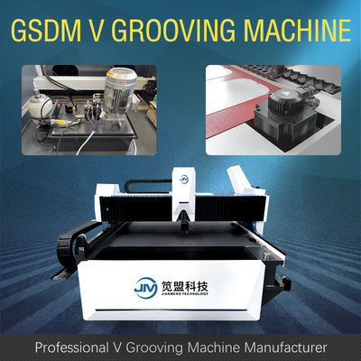 Heavy Duty CNC Sheet Metal Cutting Machine Elevator Component V Groover Machine
