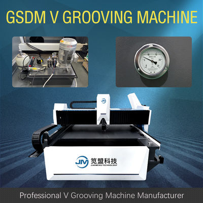 Heavy Duty CNC Sheet Metal Cutting Machine Elevator Component V Groover Machine