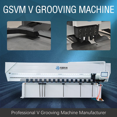 CE V Groove Cutting Machine Metal Curtain Wall Panel Horizontal V Cutting Machine